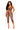 Beg For It - Matching Animal Print Cowl Neck Crop Capri Pants Set