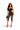 Front Angled View
Alt Text: Honor wearing Deadly Snake Print Detail Mesh Stretch Capri Leggings with a black satin corset top, black heels, and clutch on a white background.