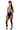 Dismissed - Distressed Foot-In Mesh Stockings One Size Stretchy Fit Bold Statement Look