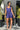Don't Play Wit It - Stretch Knit Mesh Detail Romper