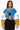 No Fans - Color Block Slightly Cropped Varsity Jacket