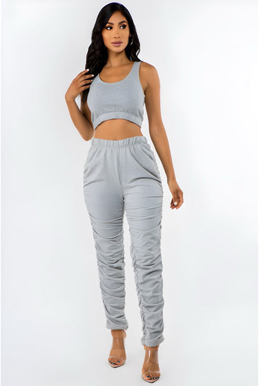 Most Hated - Stack Stretch High Waist Cotton Joggers