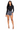 Dawn β Long Sleeve Crew Neck Nylon Bodysuit for Women