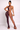 Your Just An Illusion - Sheer Mesh Printed Women Halter Bodycon One Piece Stretch Club Outfit Jumpsuit