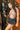 Exposed - Lace Body Print Mesh Bodysuit Sheer Short Sleeve Women’s Top