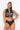 Fair Game....Crop Rhinestone Swim Set | Swagg Boutique LLC.