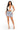 Don't Speak - Graffiti Print Denim Mini Cargo Skirt