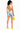 Too Cute To Care - Sleeveless Back Cut Out Side Tie Mock Neck Mini Dress