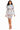 Kelli - Long Sleeve Mock Neck Mesh Mini Dress