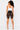 On One – Stretch Mesh Biker Shorts with Sheer Detail
