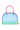 Mint Condition - Color Block Jelly Top Handle With Shoulder Strap Clutch Purse