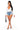 Much Needed - Front V Neck Long Sleeve Bodysuit: Stretch Double Layer Women’s Top