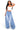 What You Saying - Baggy Oversized Cargo Detail Asymmetric Waist Denim Jeans