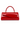 Lydia - Patent Leather Long Shape Front Flap Top Handle Clutch Purse