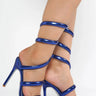 Faydra.....Open Toe Coil Style Wrap Heels Cape Robbin Shoes