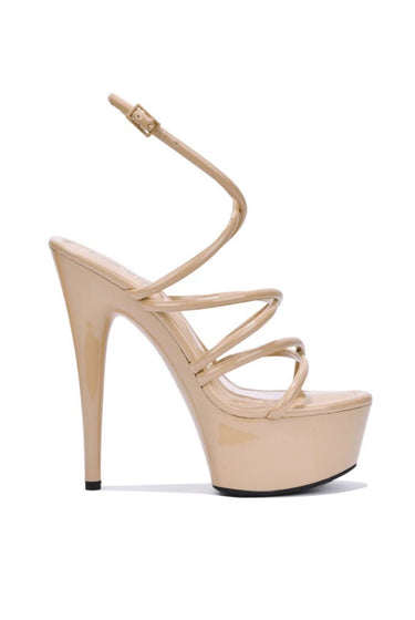 Lili....Strappy Heels Cape Robbin Shoes