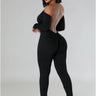 Look But Don't Touch.....Back Out Off Shoulder Jumpsuit Good Time USA