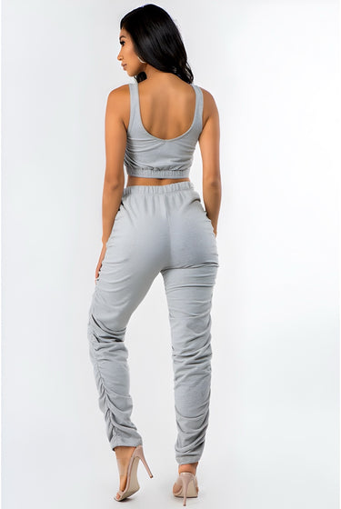 Most Hated - Stack Stretch High Waist Cotton Joggers