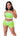 Serena - Matching Stretch Fish Net Short Set