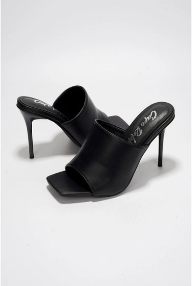 Suellen....Color Flap Open toe Heels Cape Robbin Shoes