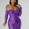 Catching Feelings.....Bodysuit Long Sleeve Tube Dress Good Time USA