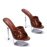 Hainey.....Slip On Platform Heels Cape Robbin Shoes