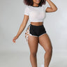 Hot Girl Summer Vibes......Side Tie Up Short Set May Pink Clothing