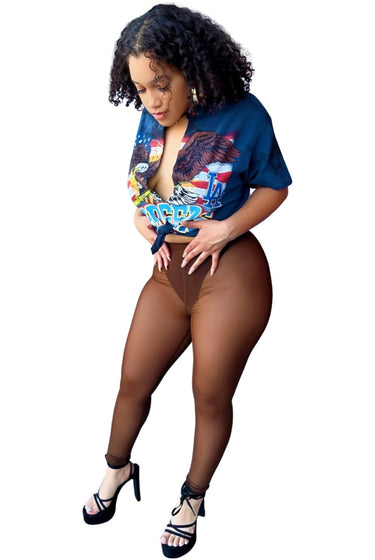 Jalisa.....Sheer Leggings 2NE1 Apparel