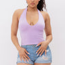 Tia.....Cotton Halter Crop Top JNK Apparel